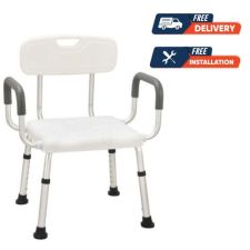 Buy Al Essa Aluminum Shower Chair With Backrest Online