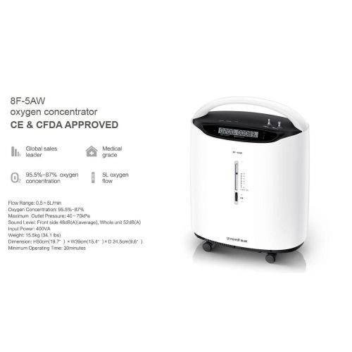 Yuwell Oxygen Concentrator, 5L #8F-5AW