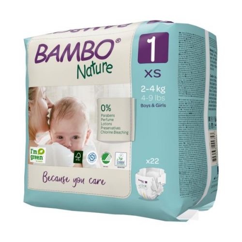 Bambo Nature Eco Baby Diapers Size