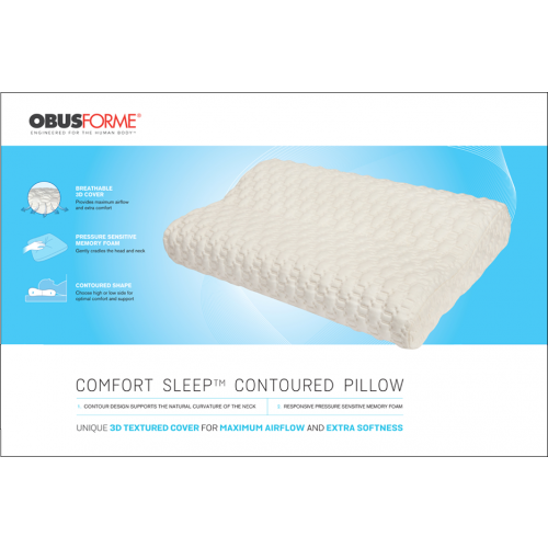 Obusforme comfort best sale contour pillow
