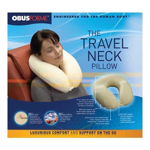 Buy Obus Forme Memory Foam Neck Travel Pillow Online